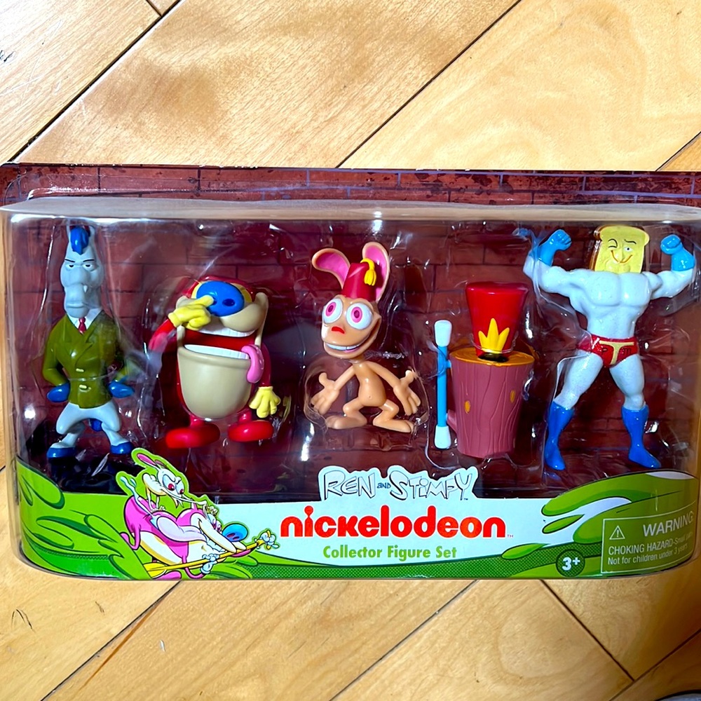 Ren and Stimpy figure set